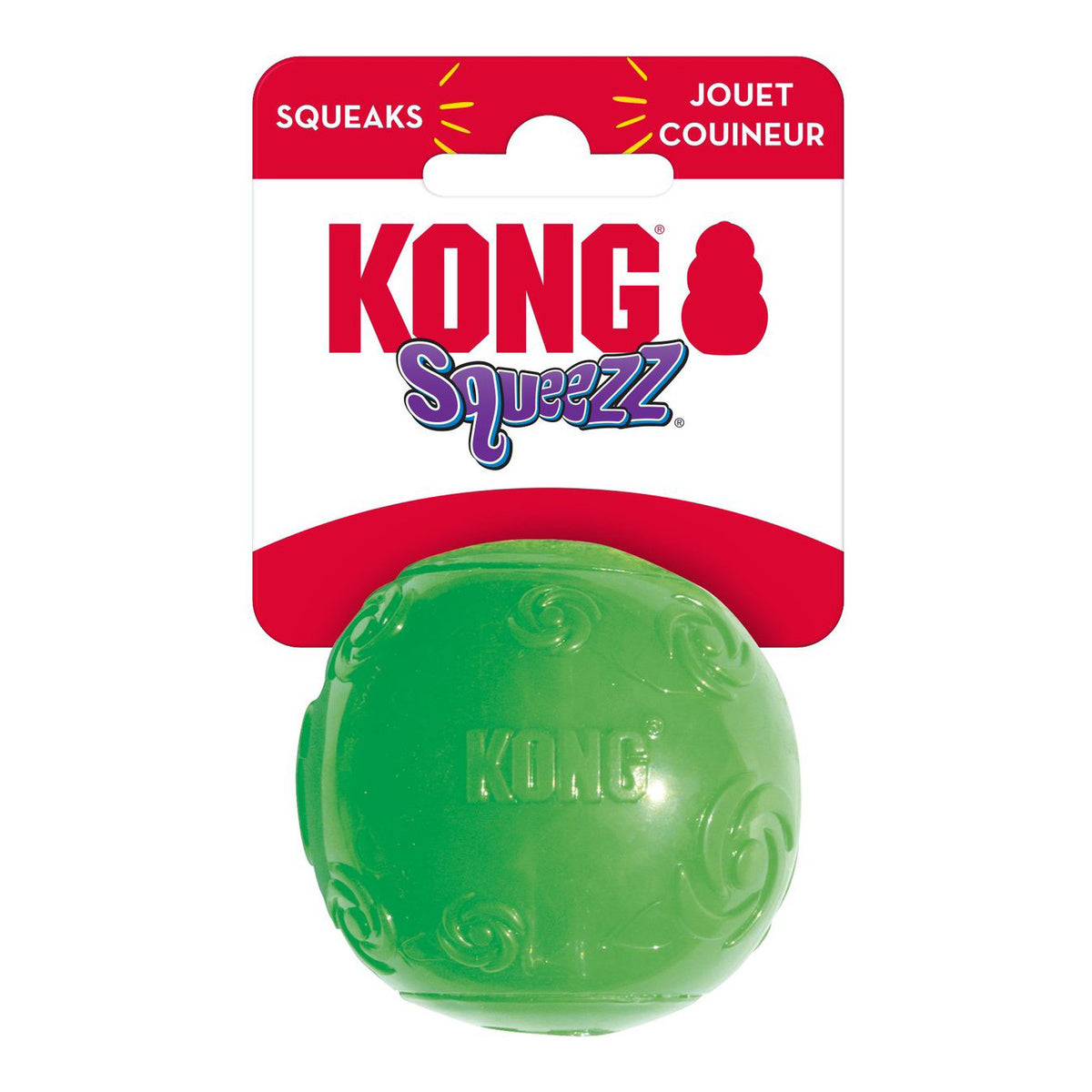 KONG Squeezz Dental Ball Dog Toy (Large)