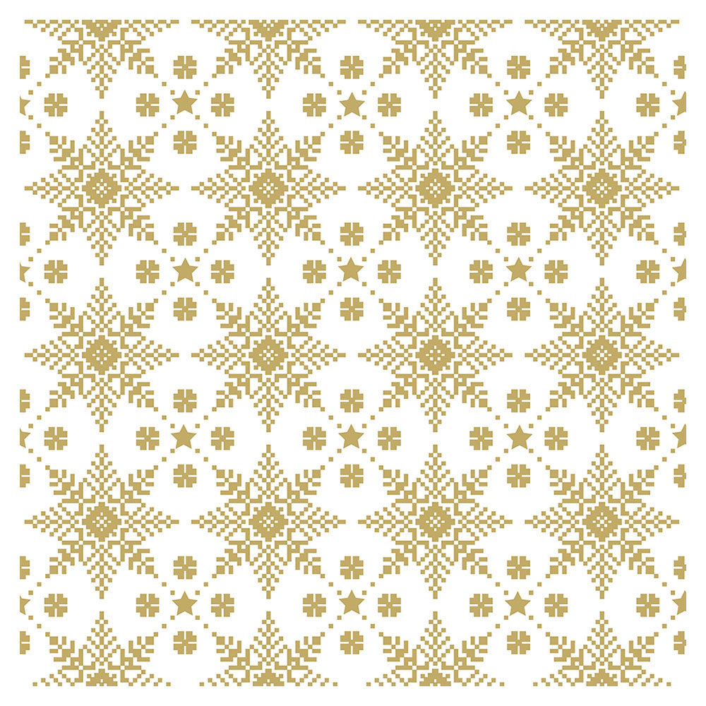 Paper+Design Snow Print Luncheon Servietter