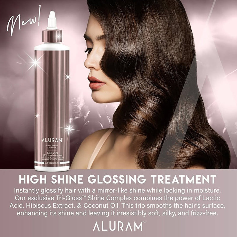 Aluram High Shine Glossing Hair Treatment 288mL