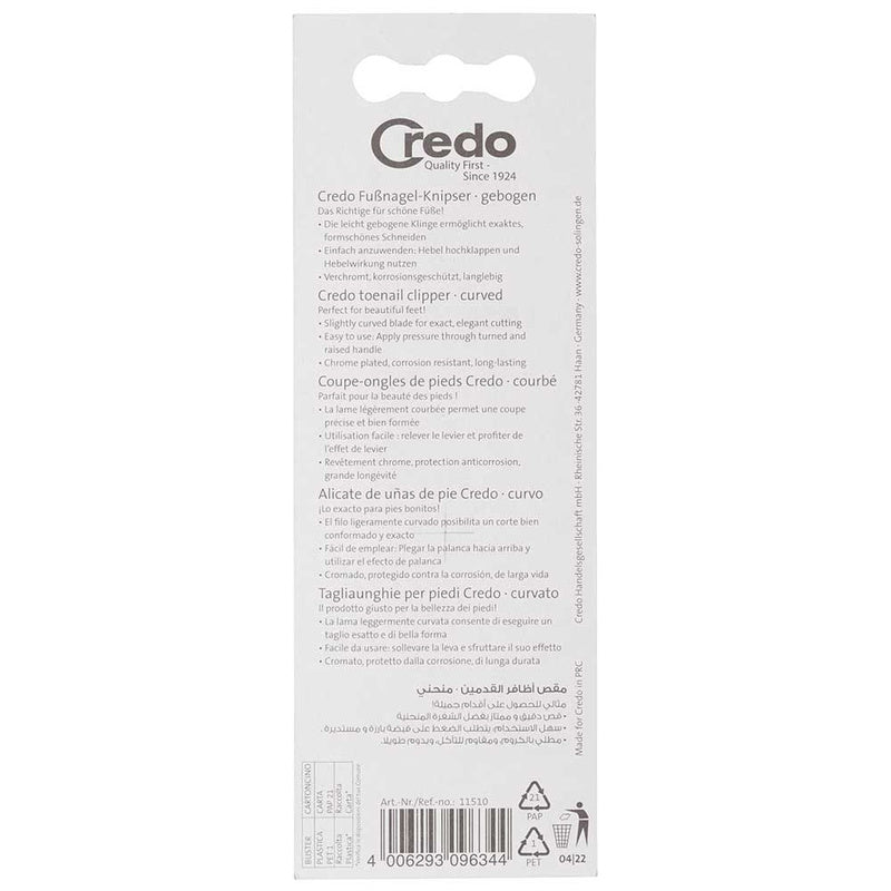 Credo Toenail Clipper Curved