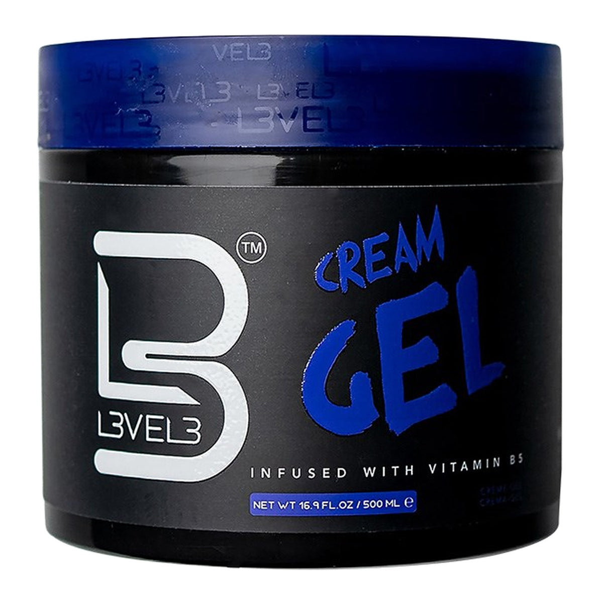 L3VEL3 Cream Hair Gel 500mL