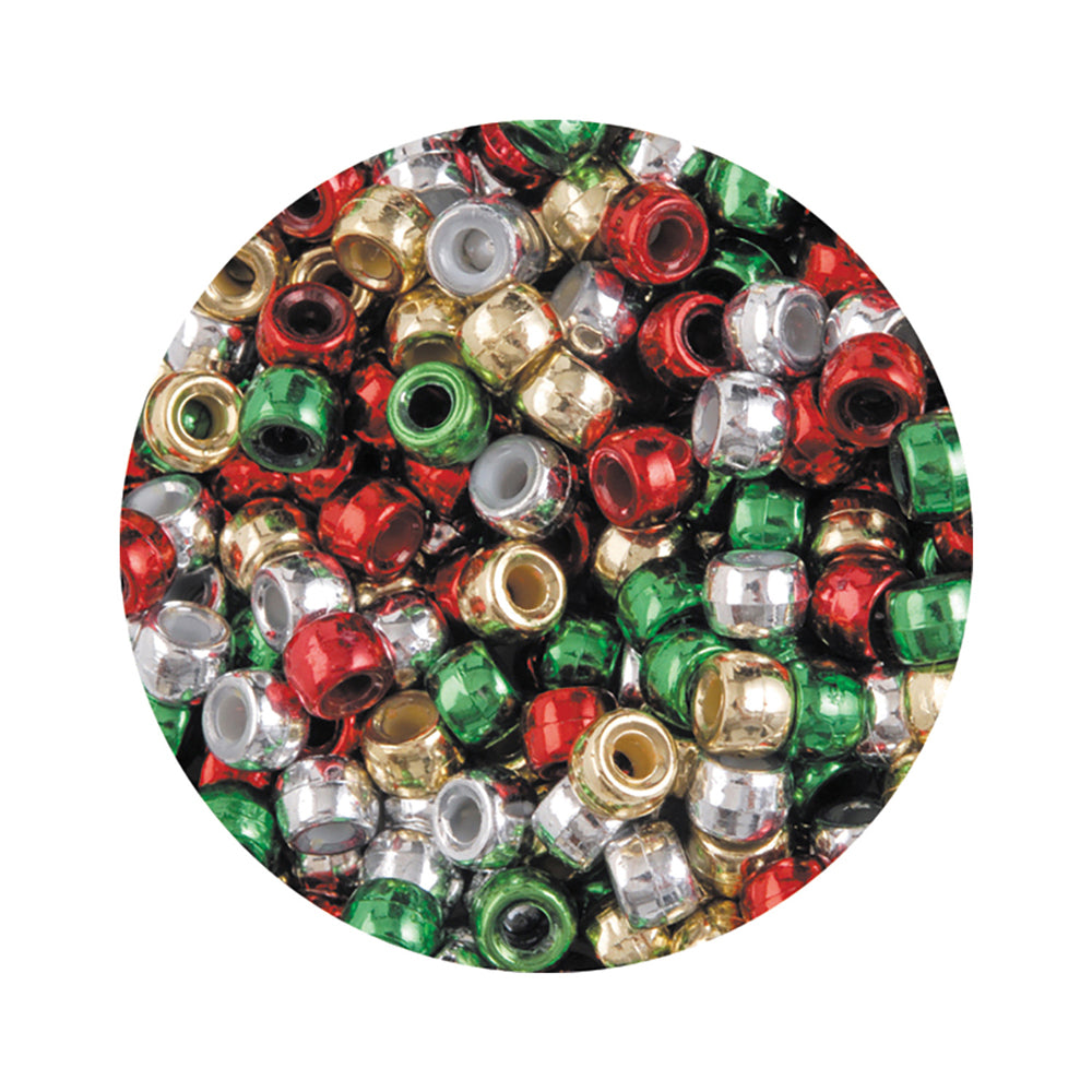 Pony Beads Christmas Pack 1000pcs