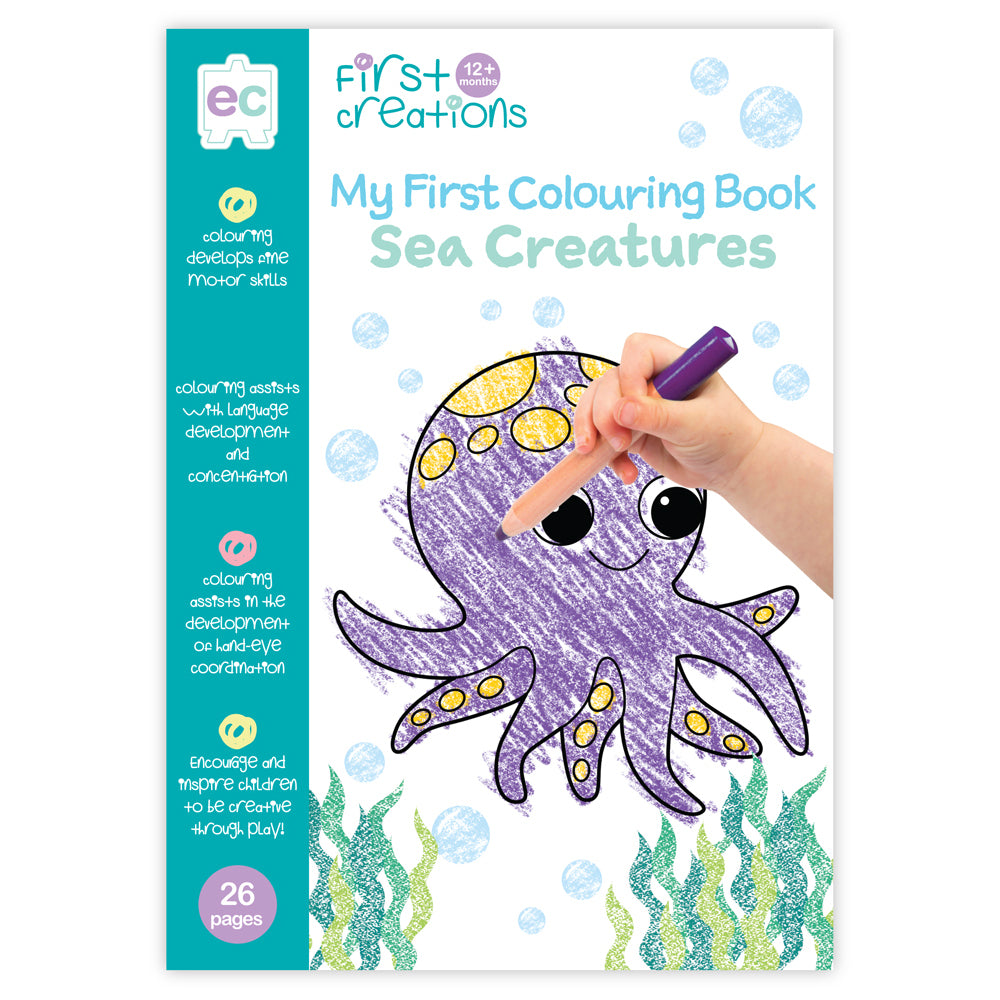 Educational Colours My First Creations Colouring Book