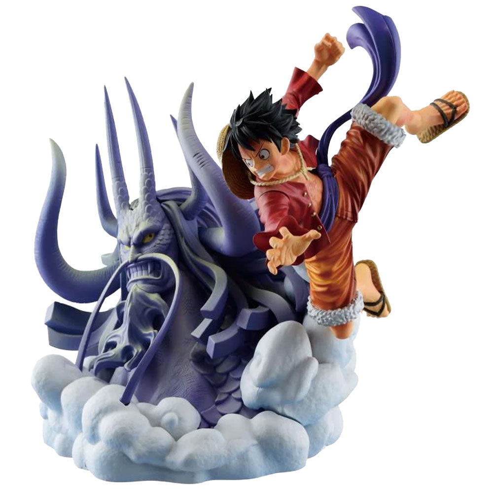 Banpresto One Piece Diorama Ruffy Figur