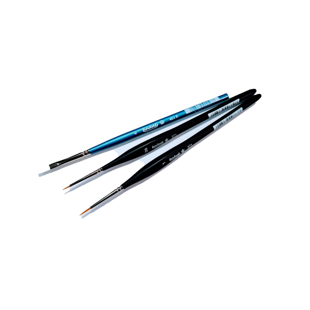 Modellers Starter Brush Set 4pcs