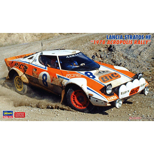Lancia Stratos HF 1/24 Scale Model (1978 Acropolis Rally)