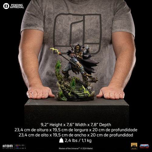 Masters of the Universe Skeletor Unleashed Deluxe 1:10 Statue