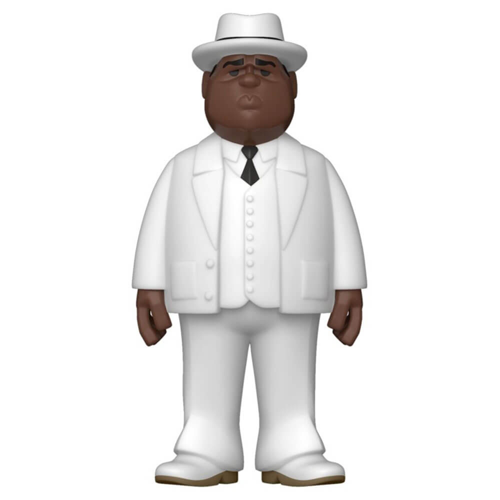 Berüchtigter BIG Biggie White Suit Vinyl Gold