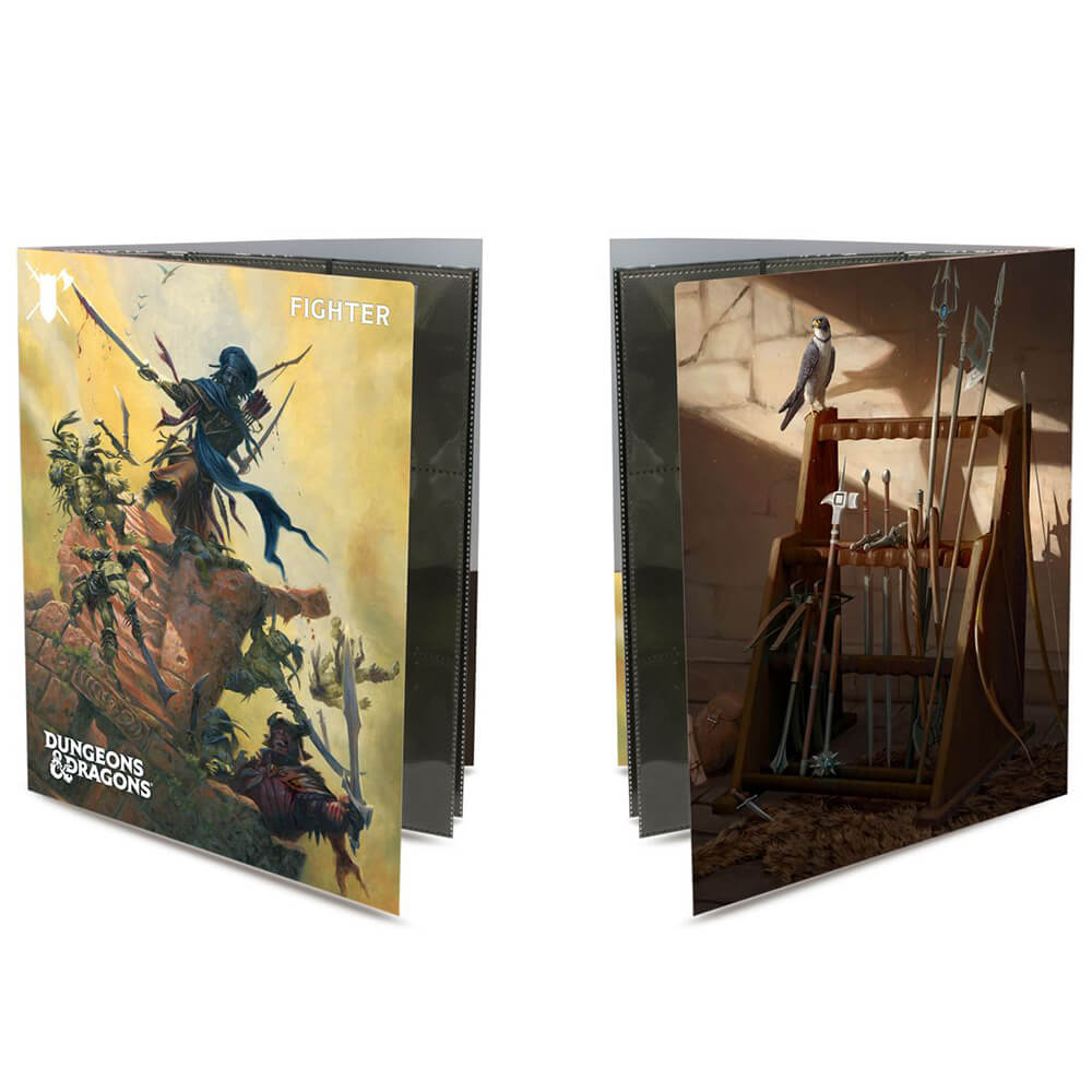 ステッカー付きのD&Dクラスフォリオ