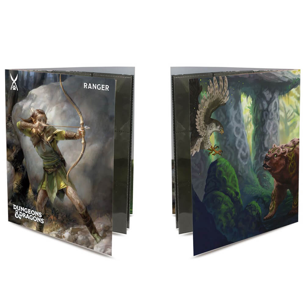 ステッカー付きのD&Dクラスフォリオ