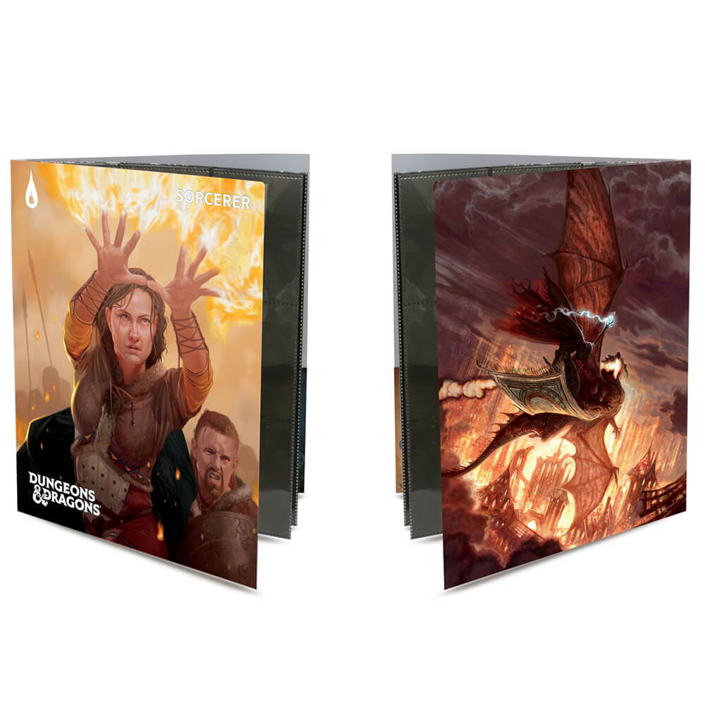 ステッカー付きのD&Dクラスフォリオ