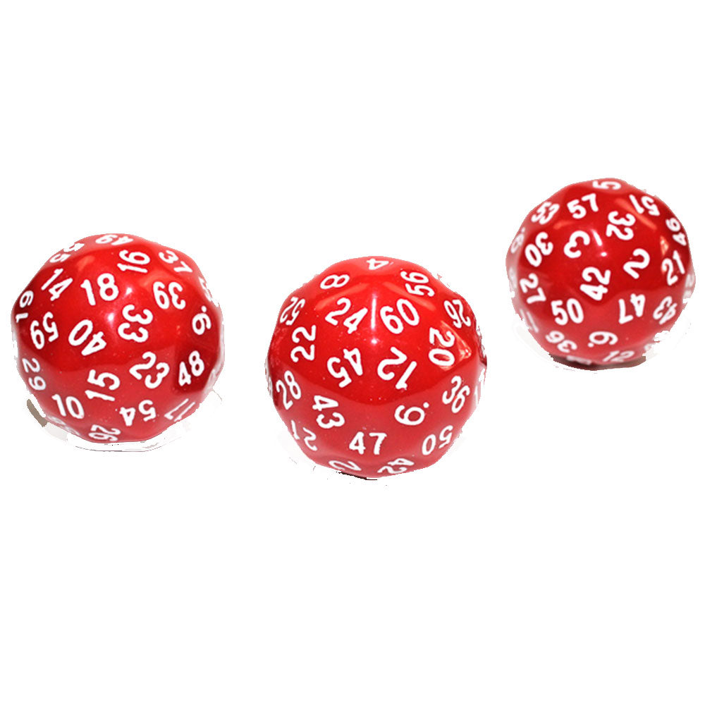Chessex Opaque D60 Dice