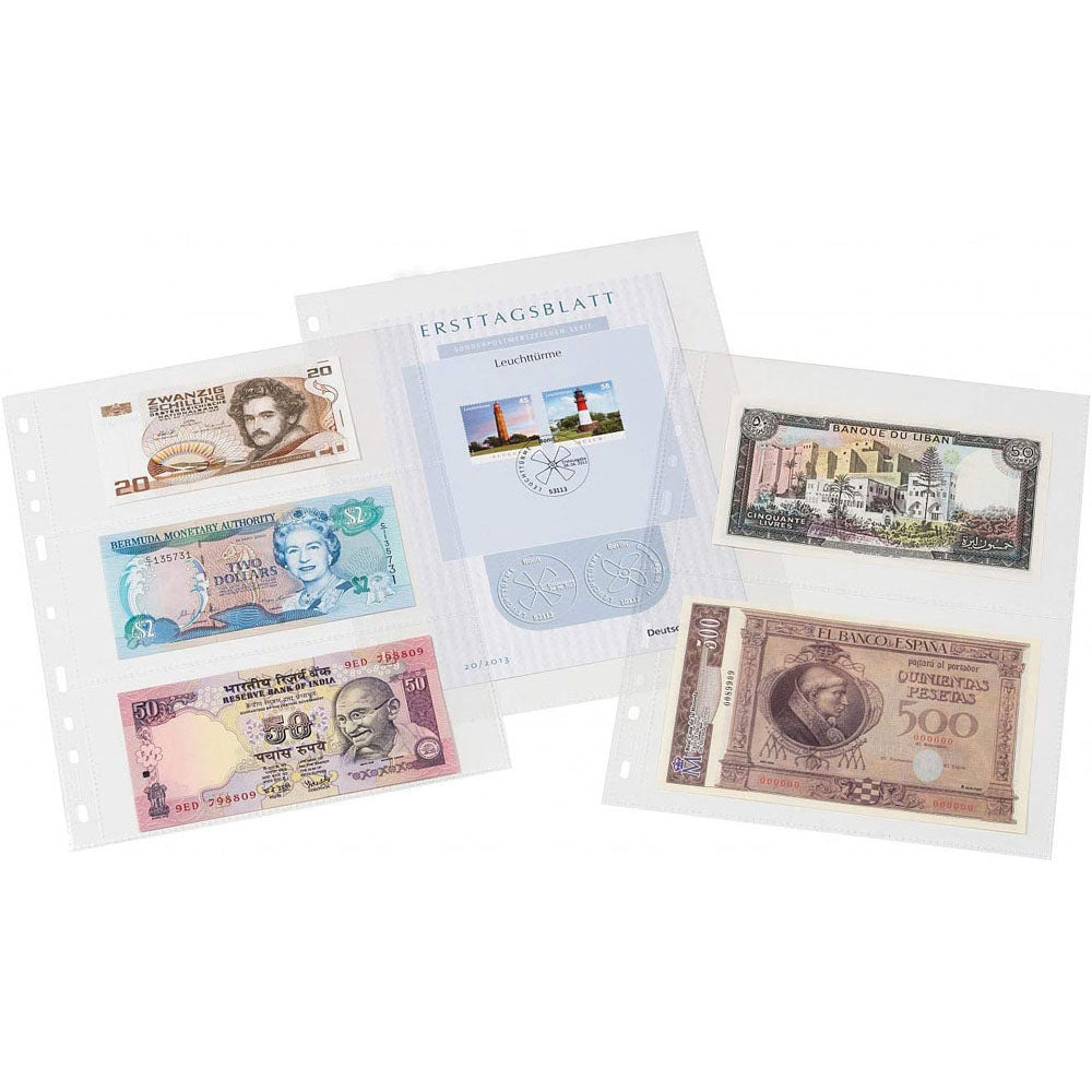 leuchtturm optima easy ppポケットシート50pk(クリア)