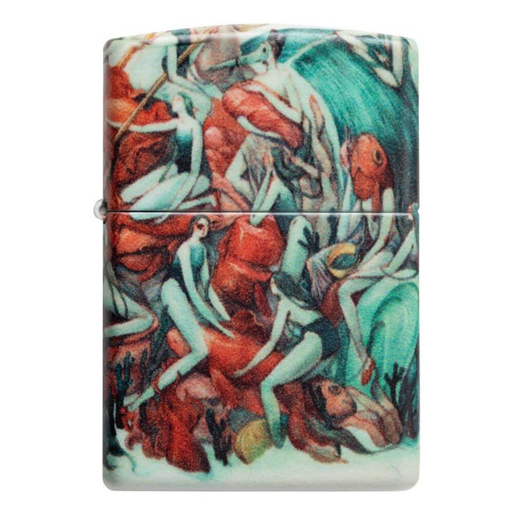 Zippo White Matte 540 Color Windfeuerzeug