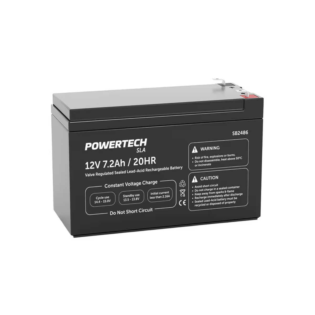 Batterie SLA de sauvegarde (12V 7,2AH NBN)