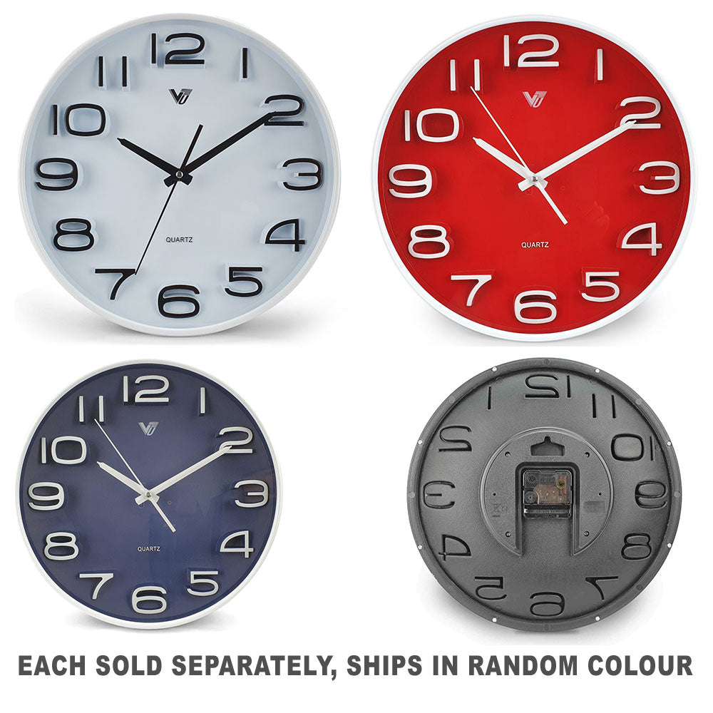 Digitale moderne 3D-Wanduhr