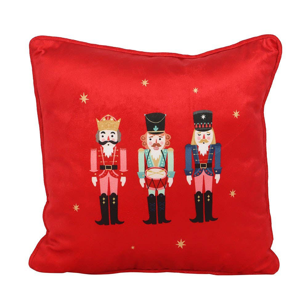 Square Nutcracker Cushion