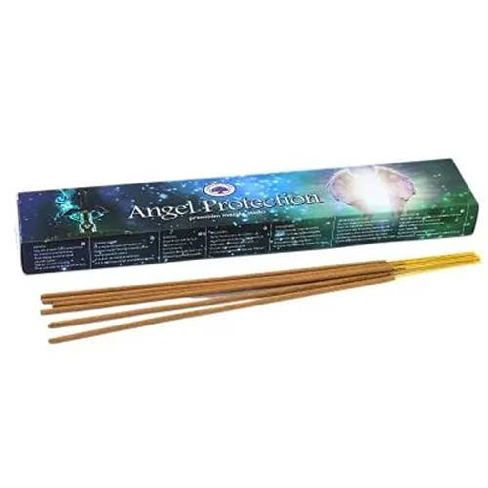 Angel Protection Incense 15g Sticks Green Tree