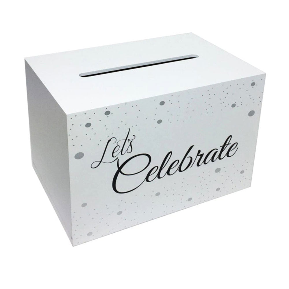 Wishing Well Spardose (Weiß/Silber/Schwarz)