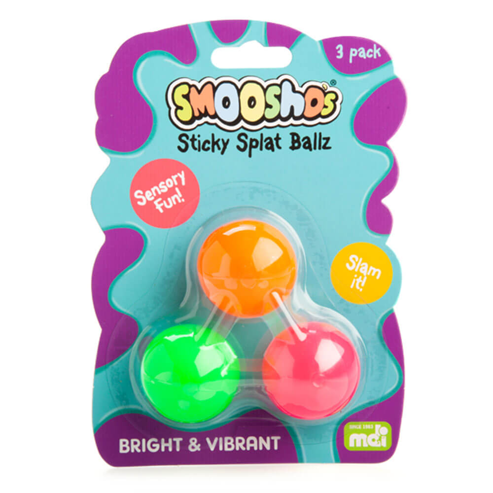 Smooshos Sticky Splat Ballz (3er-Set)