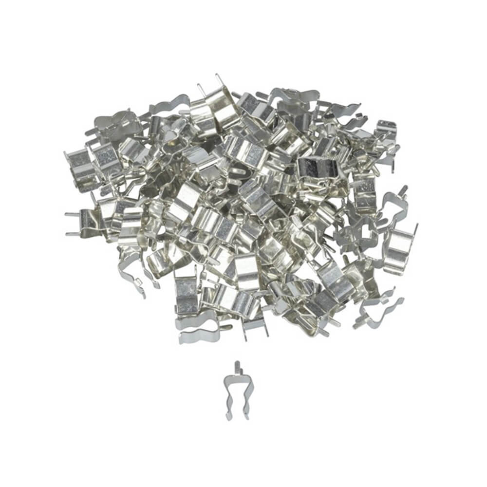 Sichere Sicherungsklemmen, 100 Stück