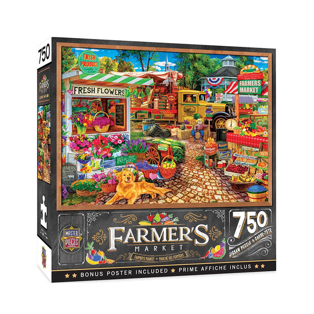 Bauernmarkt-Puzzle (750 Teile)