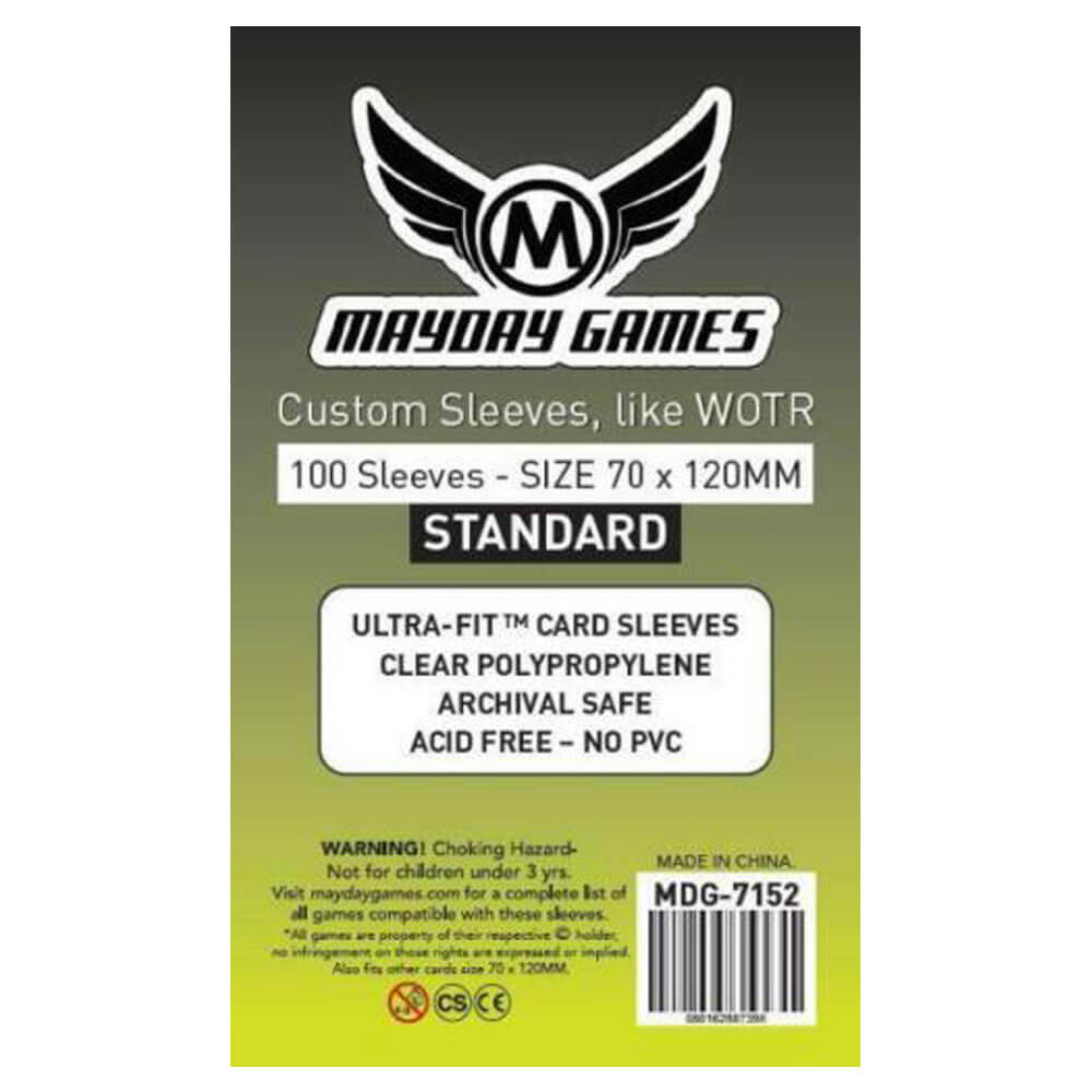 メイデイ標準スリーブ(70mm x 120mm)