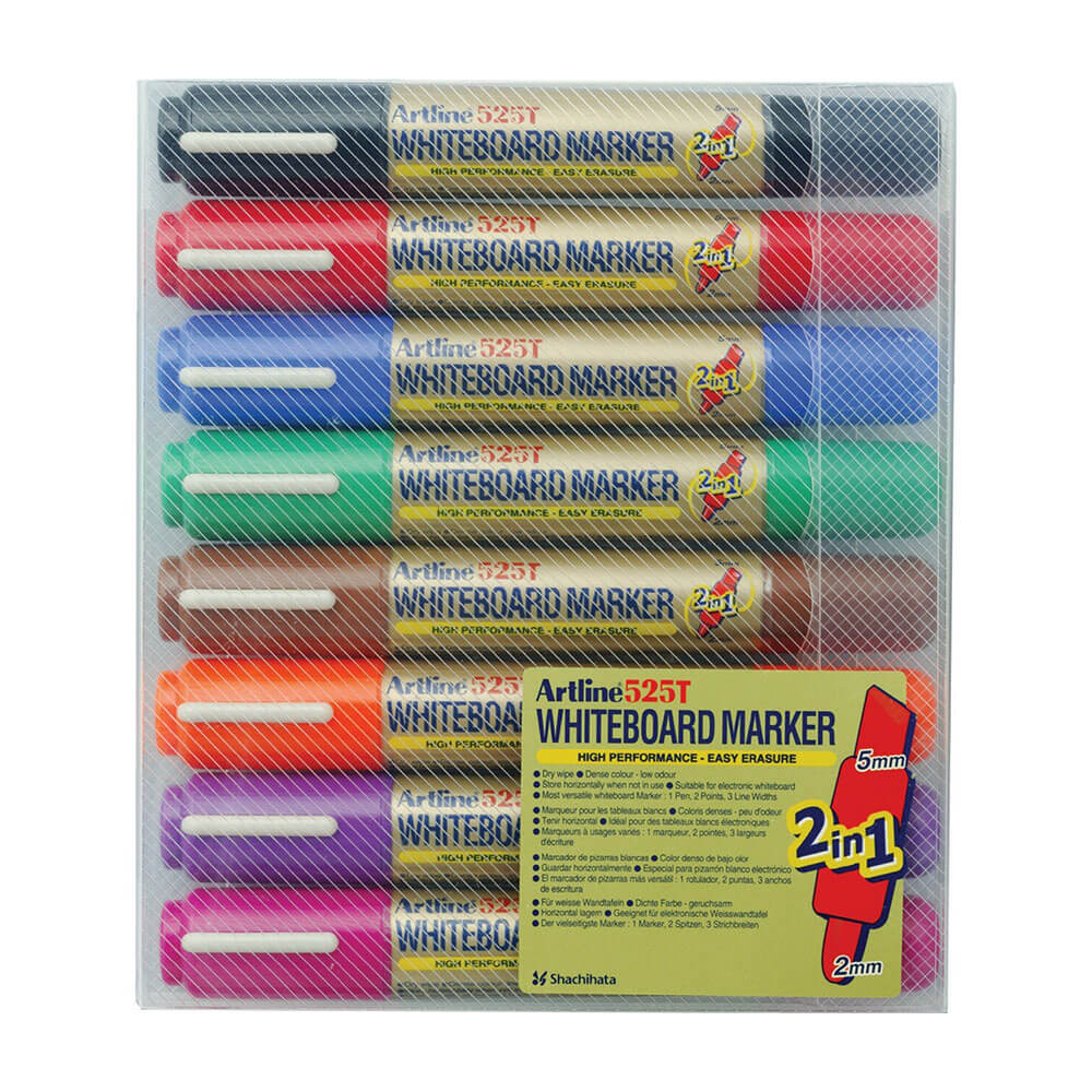 Artline Whiteboard Marker Dual Nib Asorted