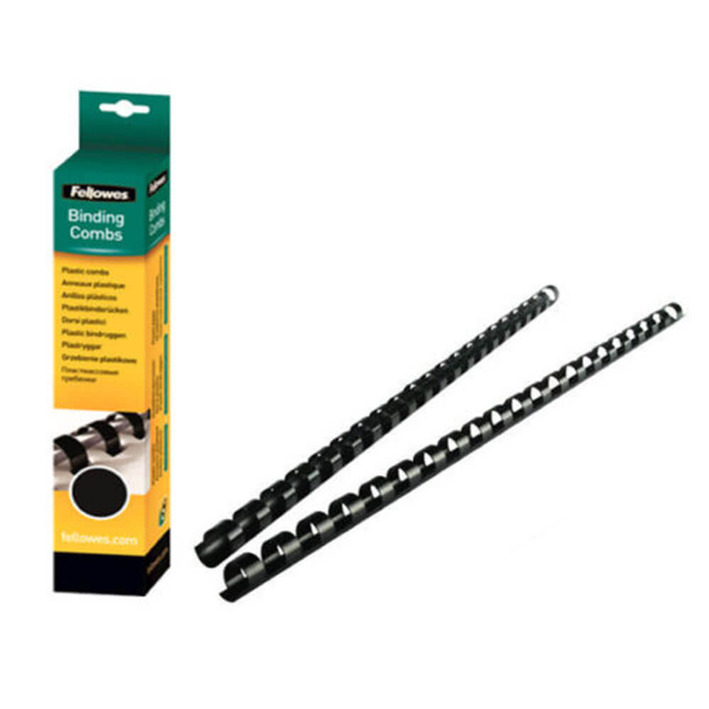 Fellowes 21 Ring-Rundbinderücken, 14 mm, 100 Stück