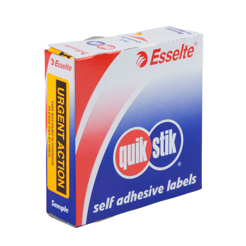 esselte quik stikラベル125pcs(19x63mm)