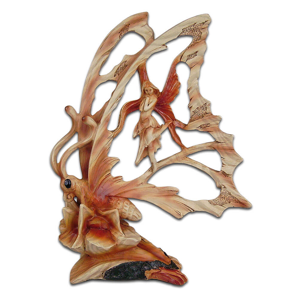 ムーンライトマジックフェアリー&バタフライSML樹脂PLQ