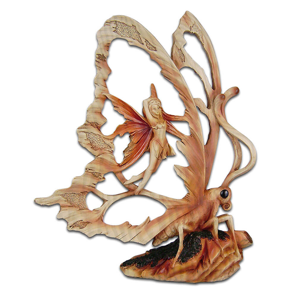 ムーンライトマジックフェアリー&バタフライメッドレジンプラック