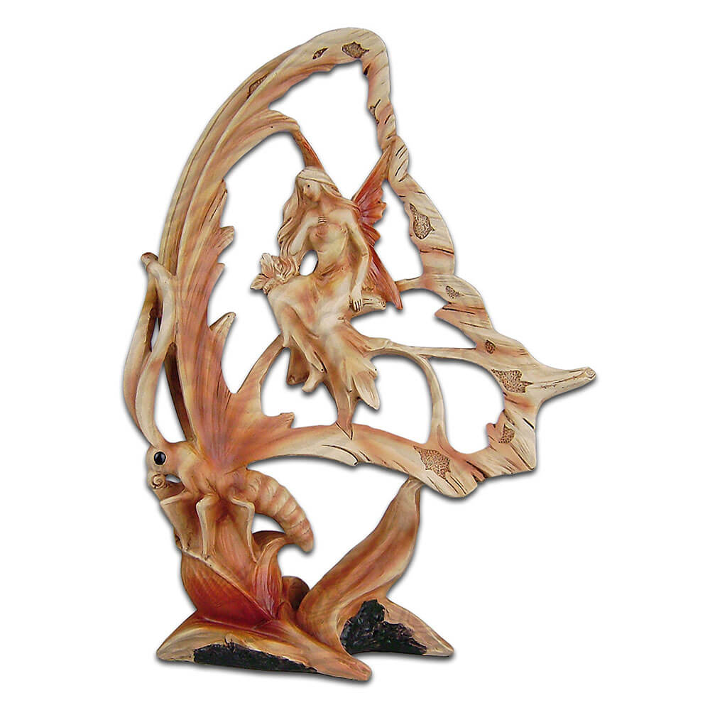 ムーンライトマジックフェアリー&バタフライメッドレジンプラック