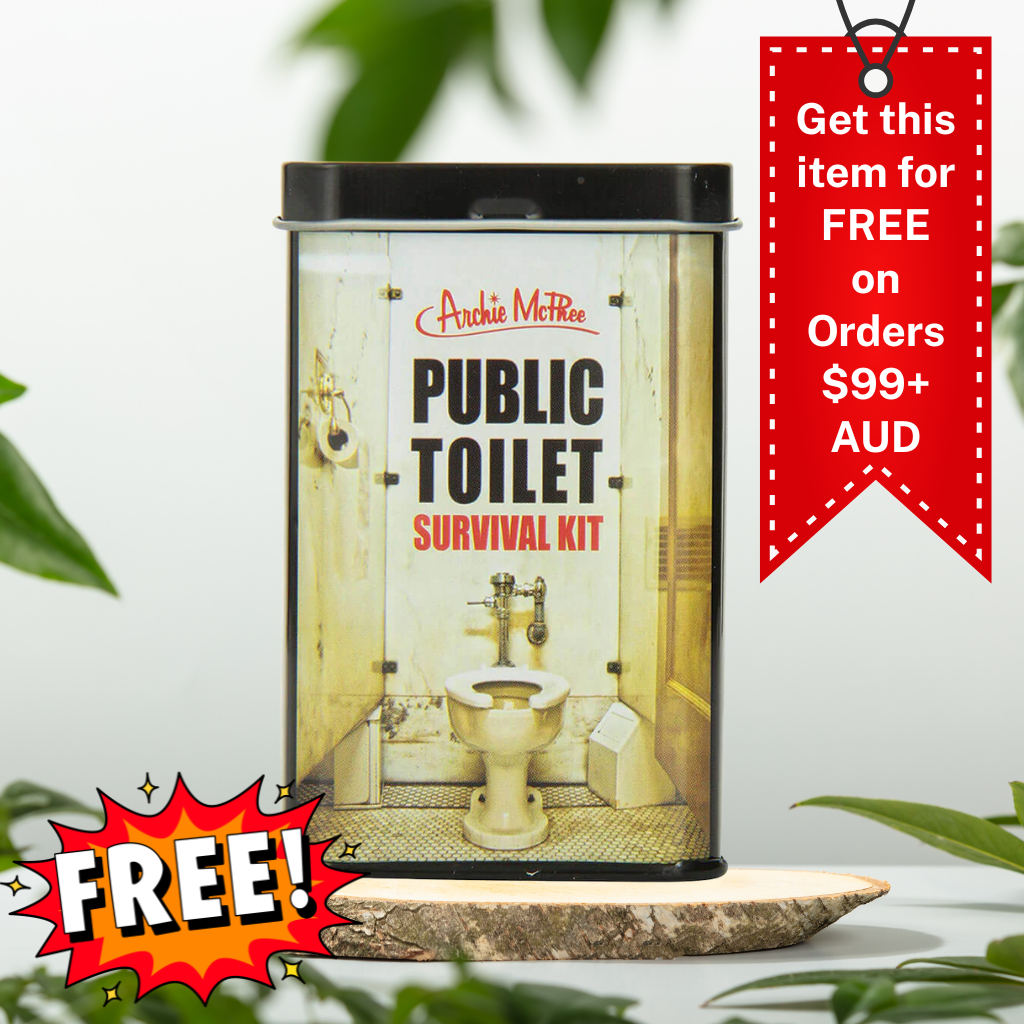 Kit di sopravvivenza per la toilette pubblica di Archie McPhee