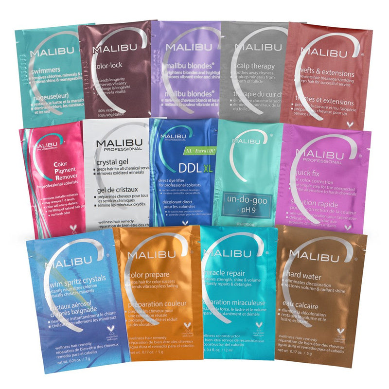 Malibu C Swimmers Hair Treatment 12pc