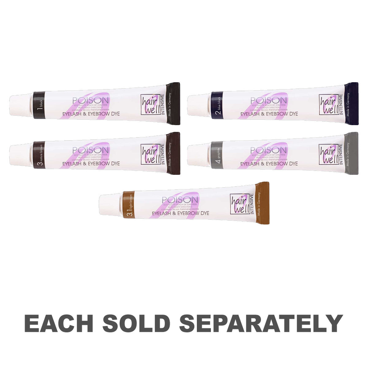 Hairwell Eyelash Eyebrow Tint