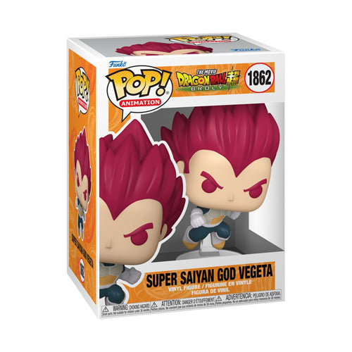 Dragon Ball Super: Broly Super Saiyan God Vegeta Pop! Vinyl