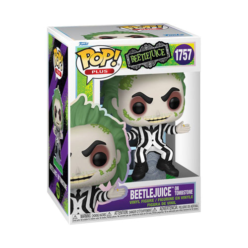 Beetlejuice on Tombstone Pop! Vinyl