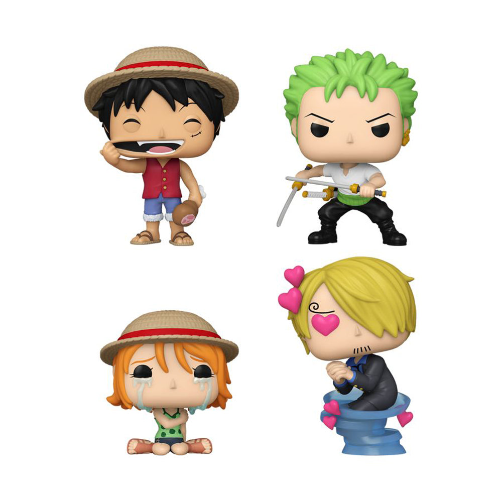One Piece Refresh US Exclusive Pop! Vinyl 4-Pack