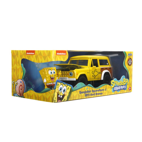 1972 Ford Bronco with Spongebob 1:24 Vehicle