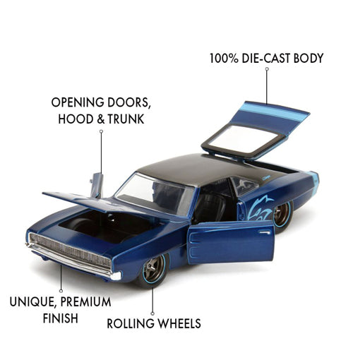 Pink Slips 1970 Dodge Charger 1:24 Scale Diecast Vehicle