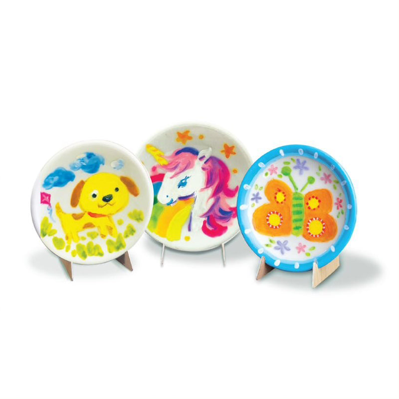 4M Little Craft Mini Plates Painting Kit