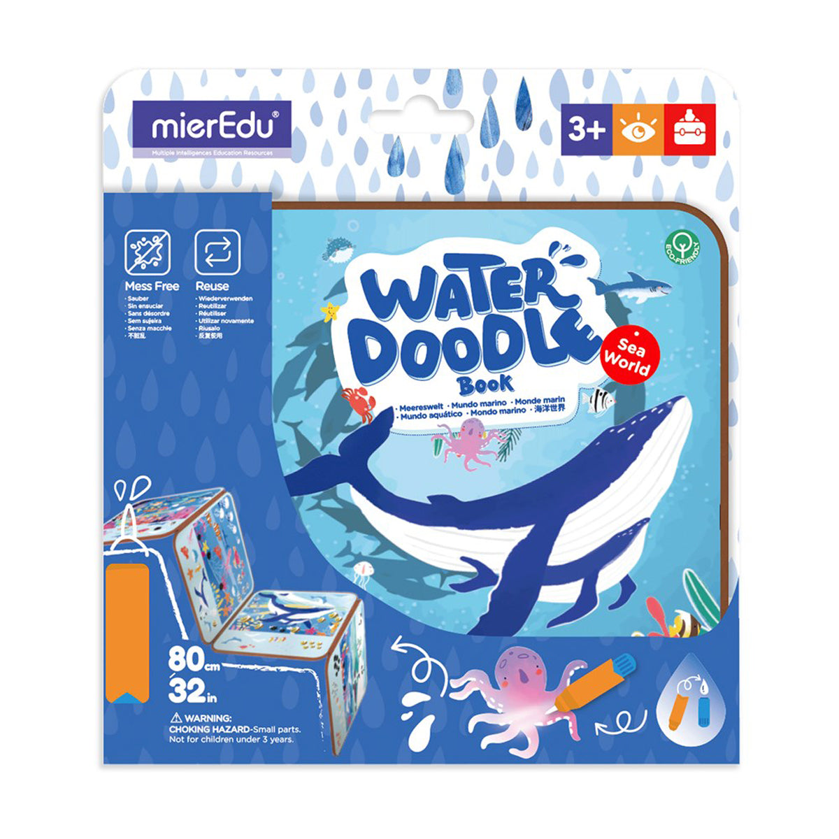 mierEdu Water Doodle Book