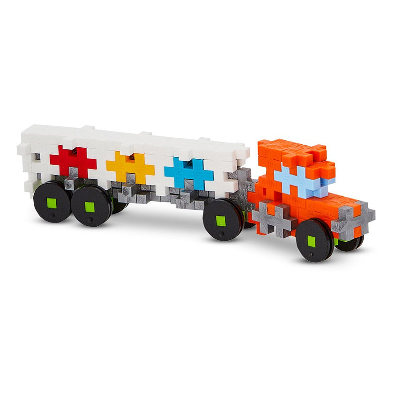 Plus-Plus Truck Building Blocks Tube 100pcs