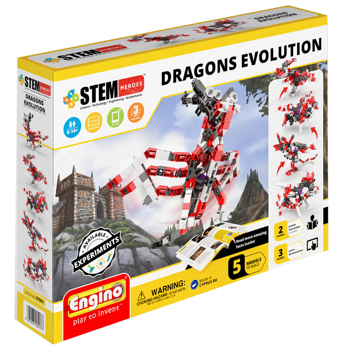 Engino Discovering STEM Dragons Evolution Kit