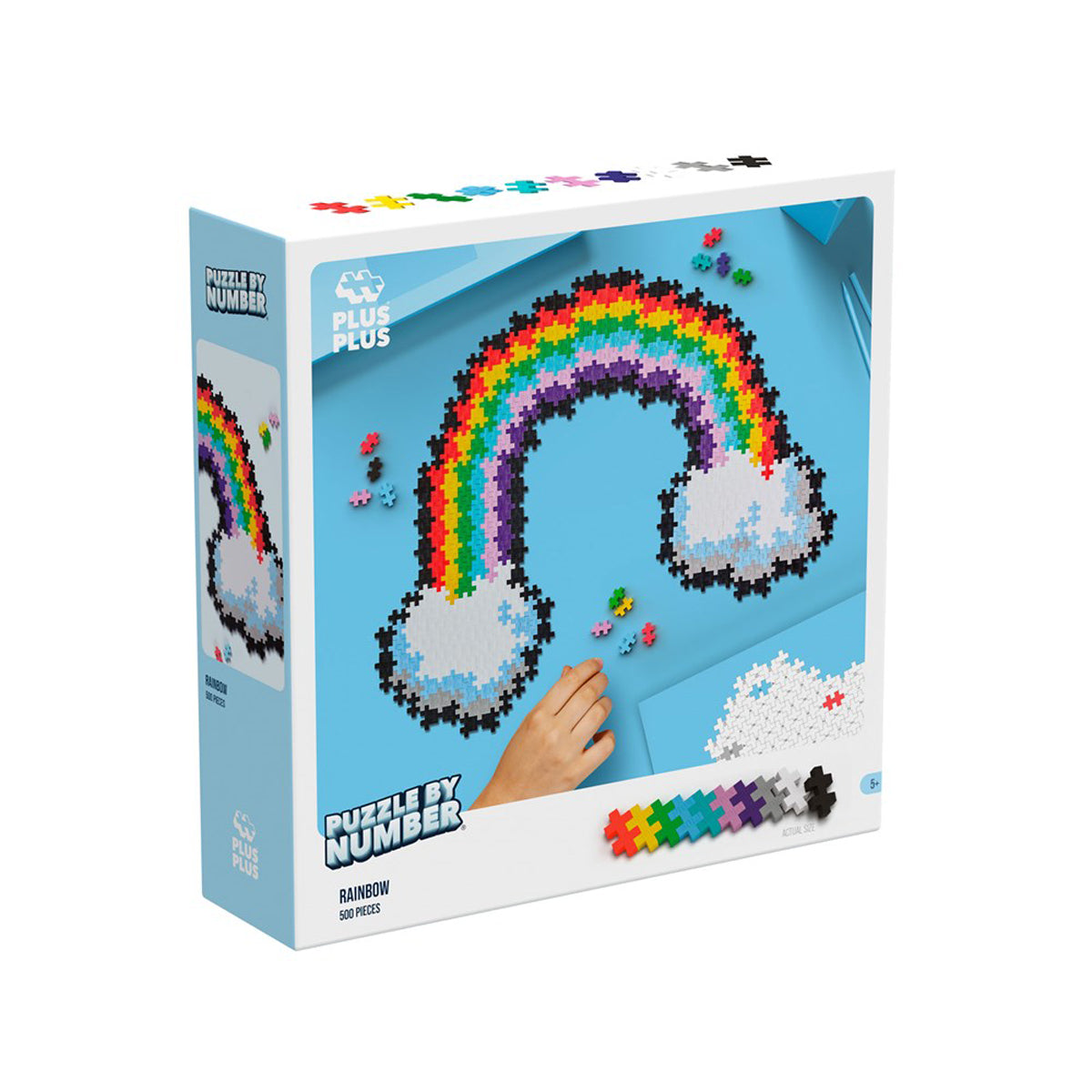 Plus-Plus Puzzle by Number 500pcs