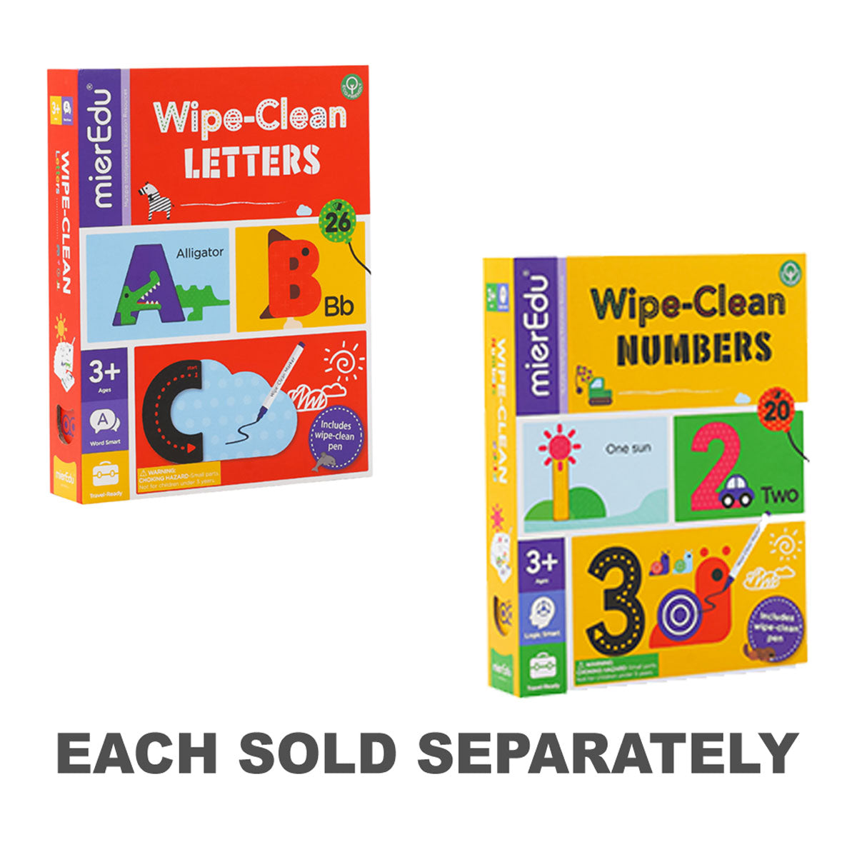 mierEdu Wipe Clean Activity Set