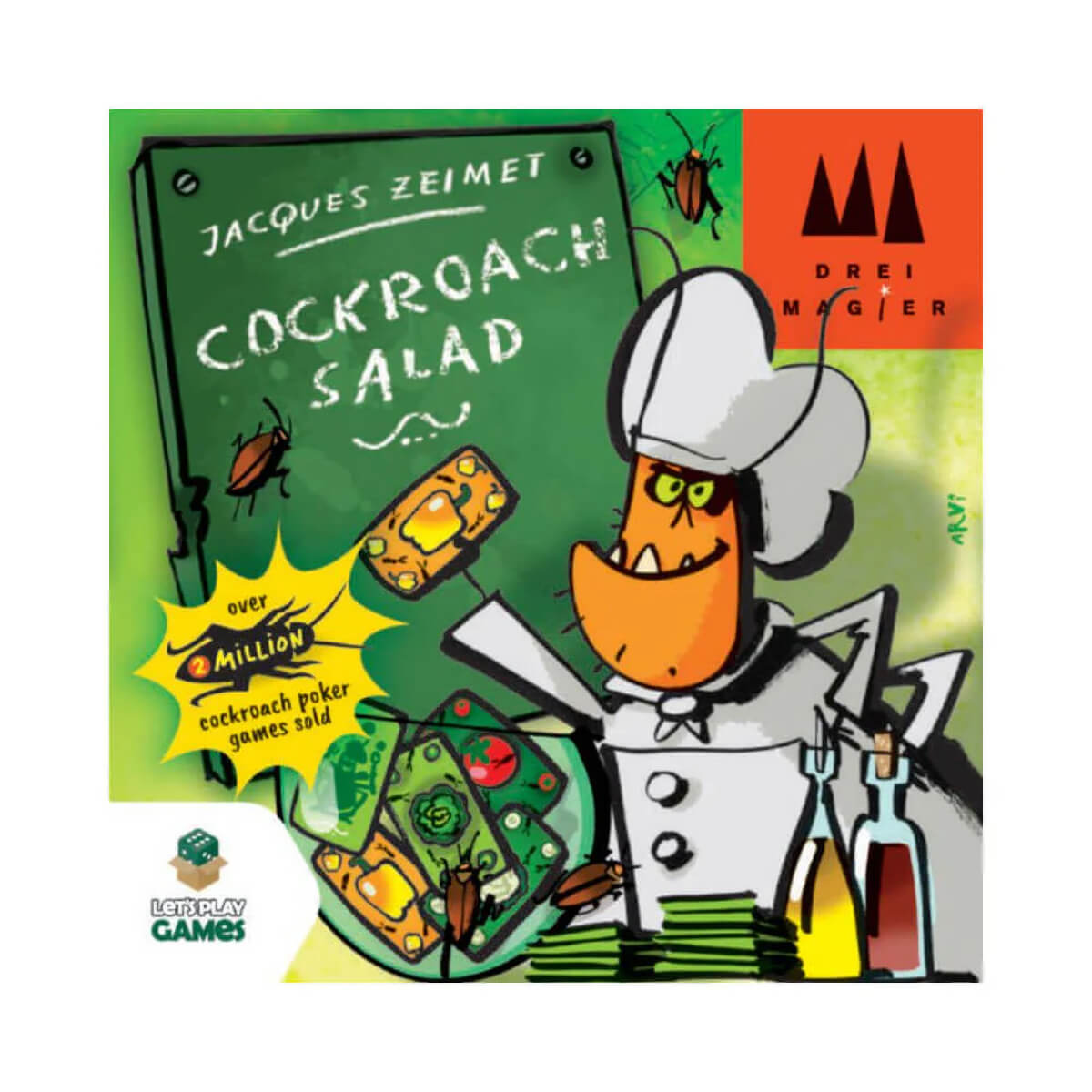 Cockroach Salad (Kaker Laken Salat) jeu de société