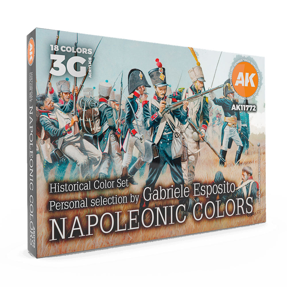 AK Interactive 3 Gen Napoleonic Colors Signature Paint Set