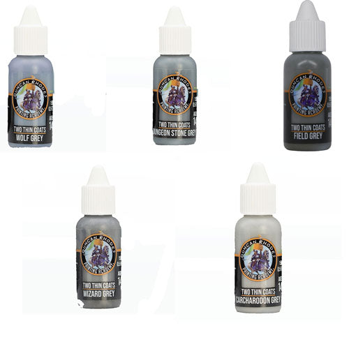 Two Thin Coats Acrylic Paint 15mL (Grey)